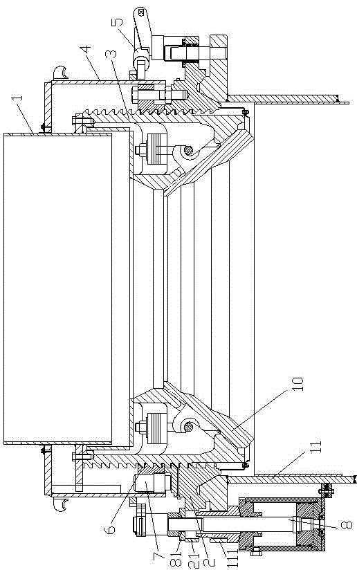 Crushing cavity control mechanism for cone crusher