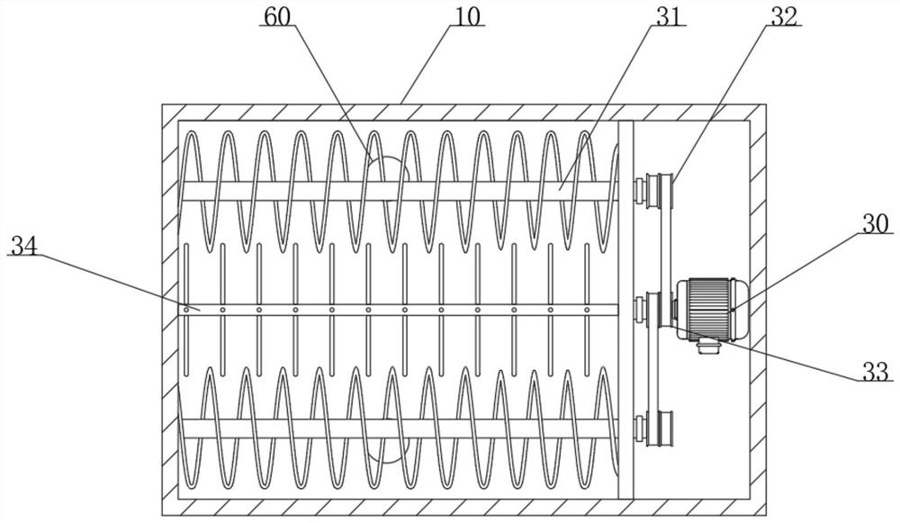 Thermal insulation mortar preparation device