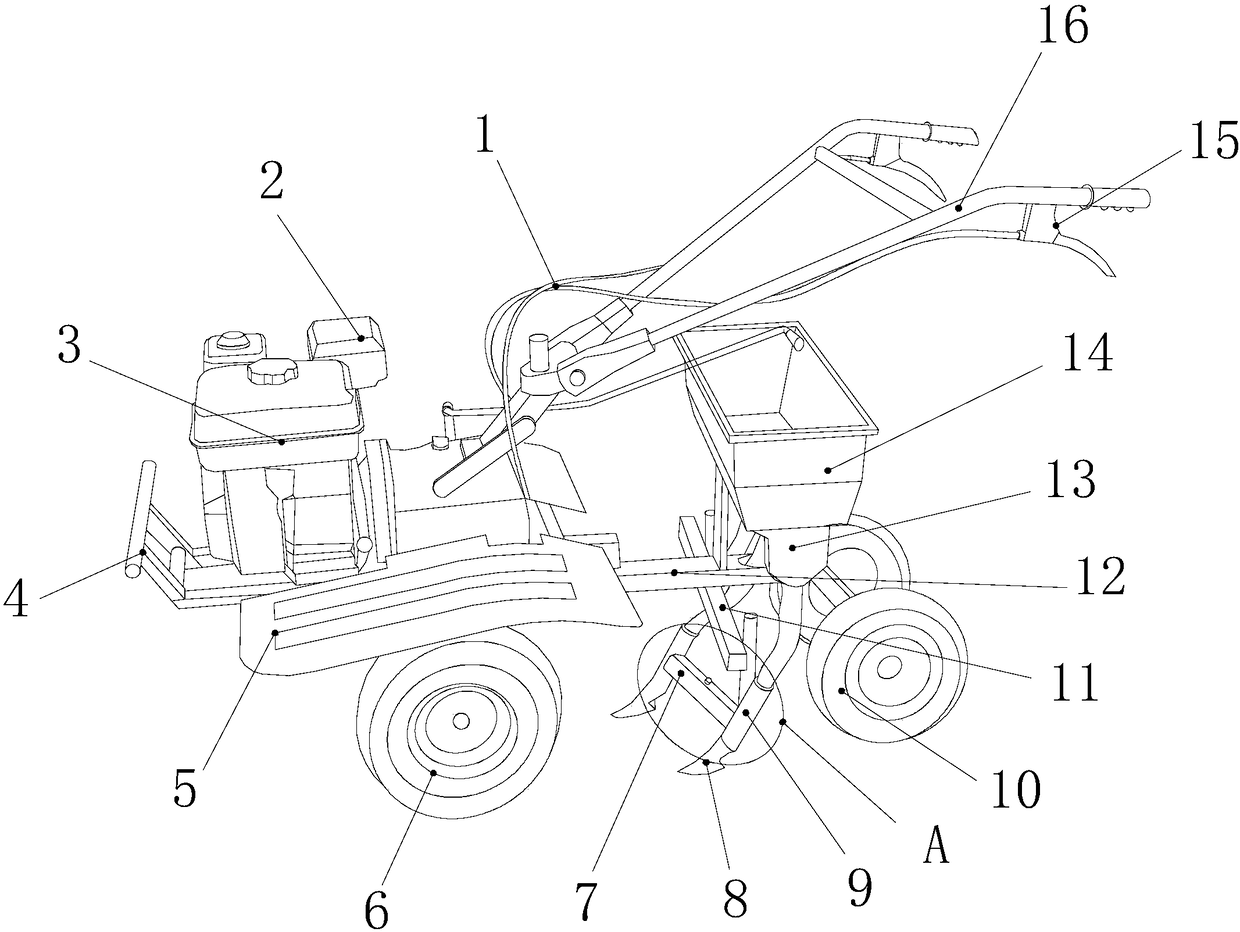 Novel agricultural seeding machine