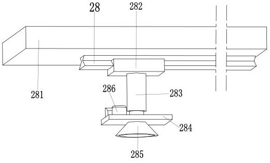 A fixed rotating robot for integrated circuit chip laser printing