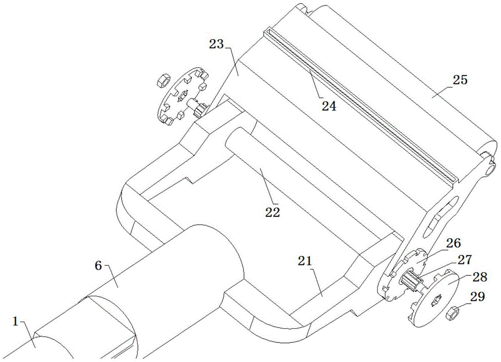 An adjustable wiping device