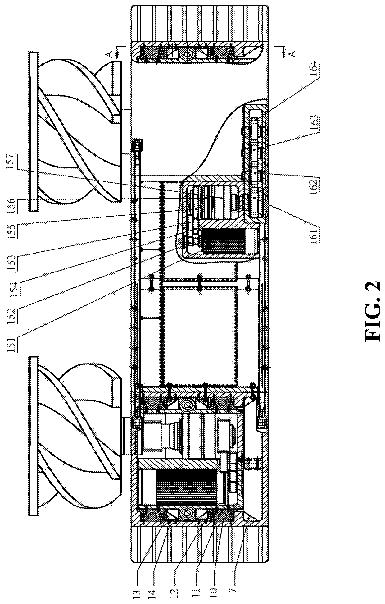 Vertical lifting type comprehensive drum coal-mining machine without rocker arm