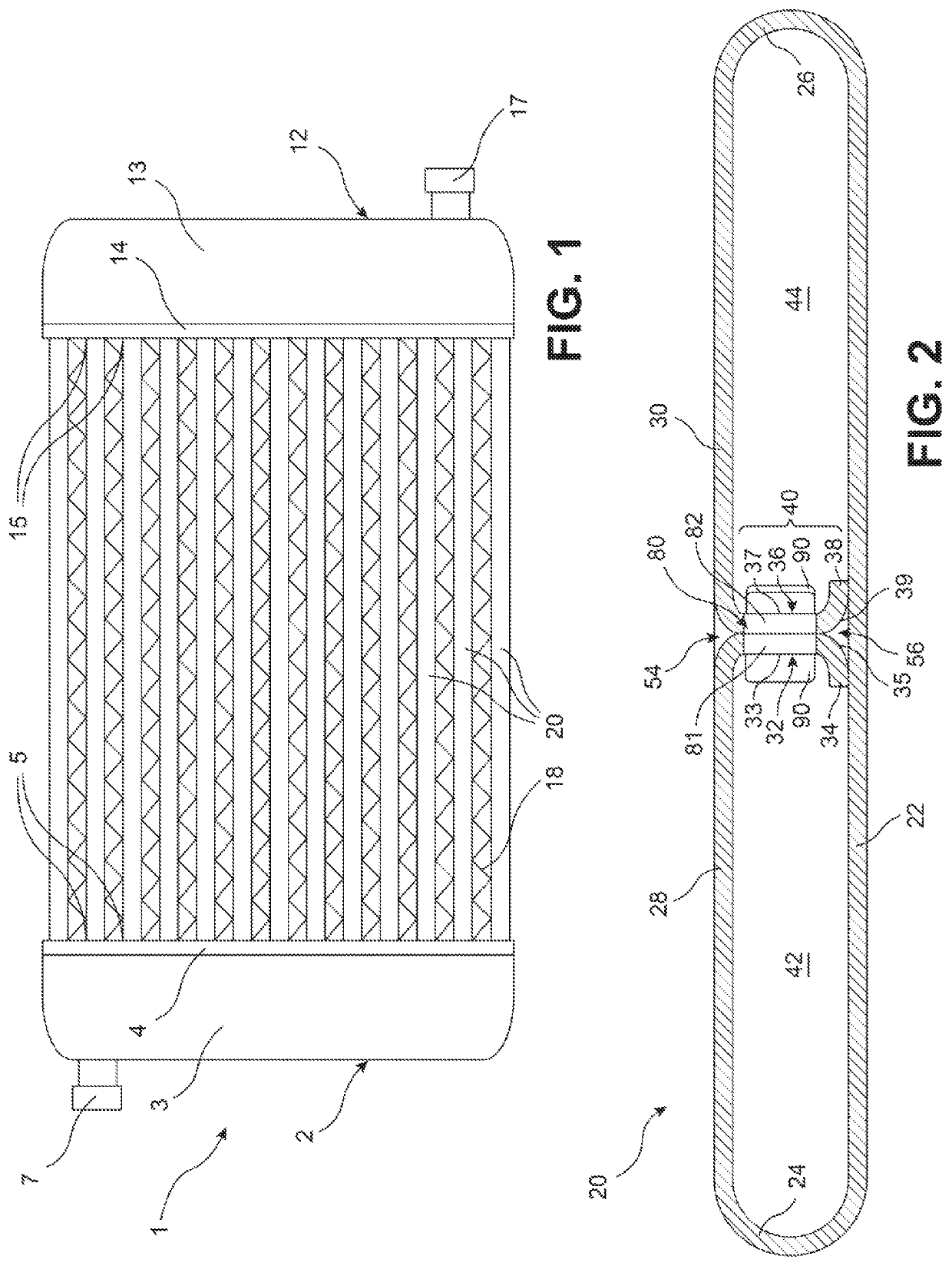 Compliant b-tube for radiator applications