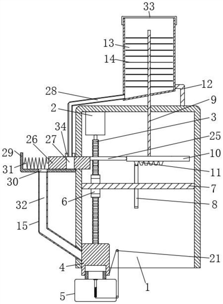 Automatic forming device for automatic refractory green bricks