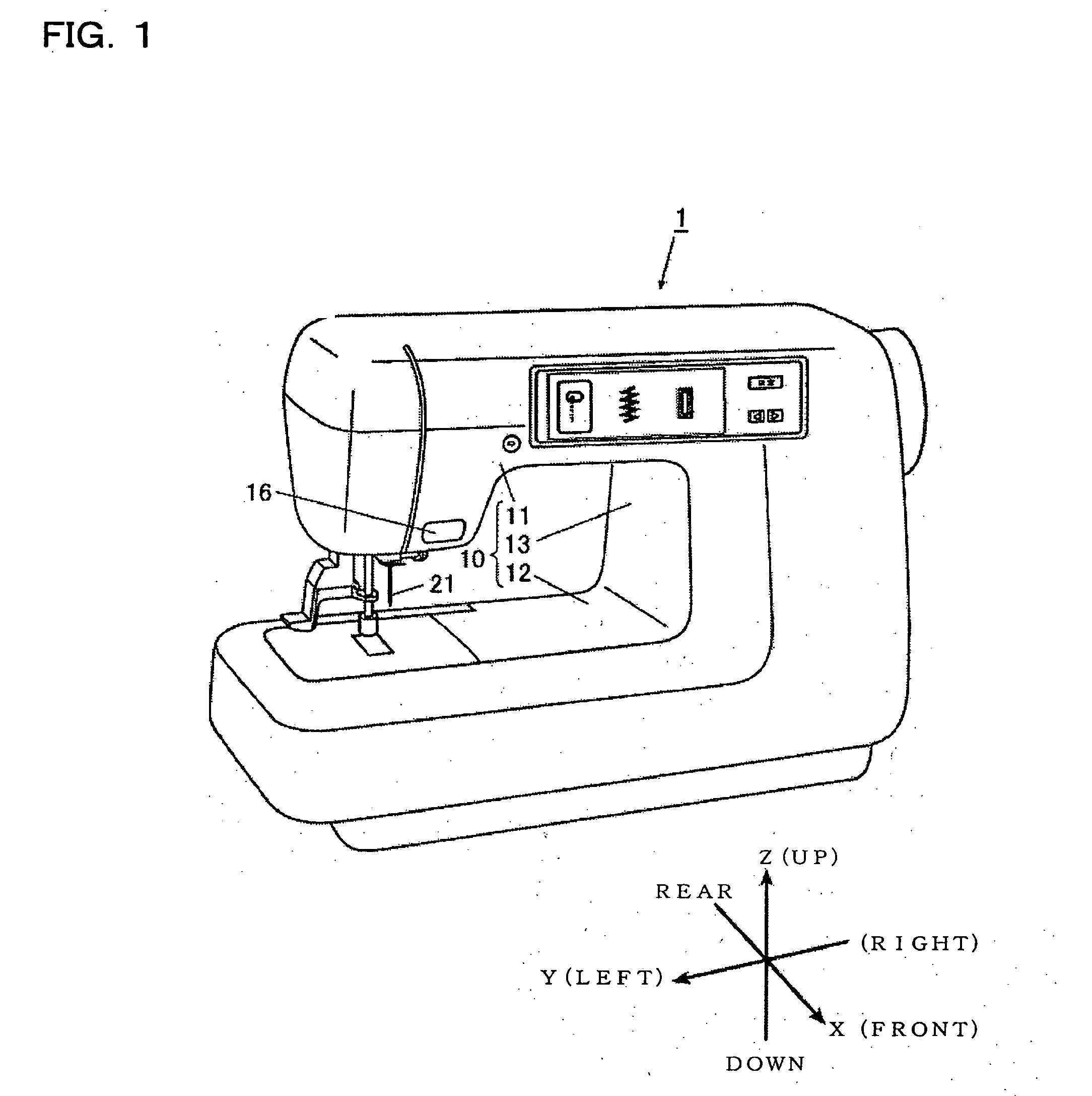 Thread cutting device of sewing machine