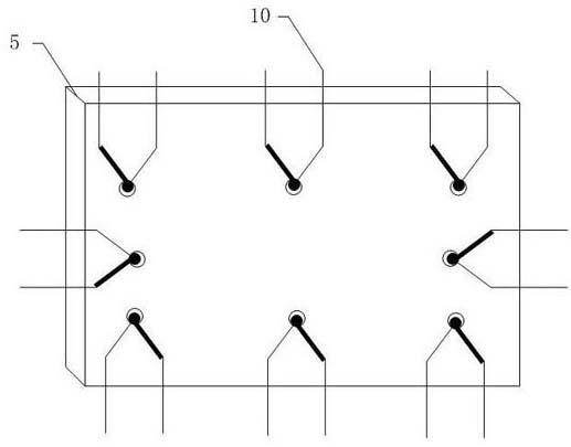 Method for calibrating surface temperature of metal flat plate