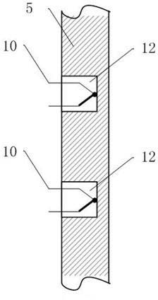 Method for calibrating surface temperature of metal flat plate