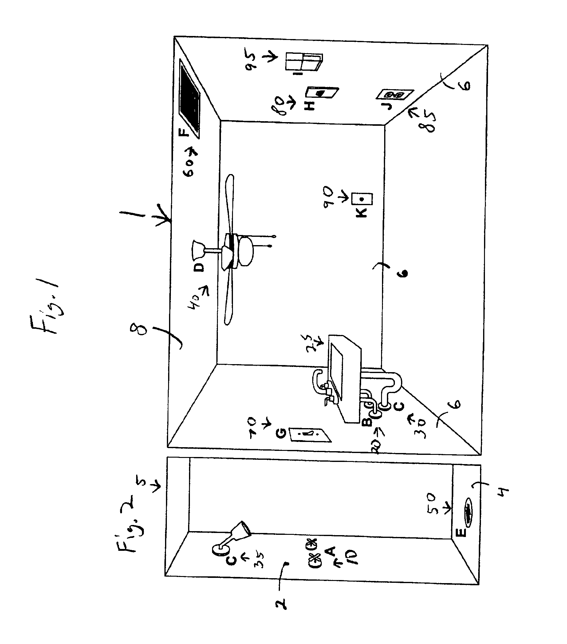 Methods and devices for impeding crawling arthropods from entering enclosed and semi-enclosed spaces