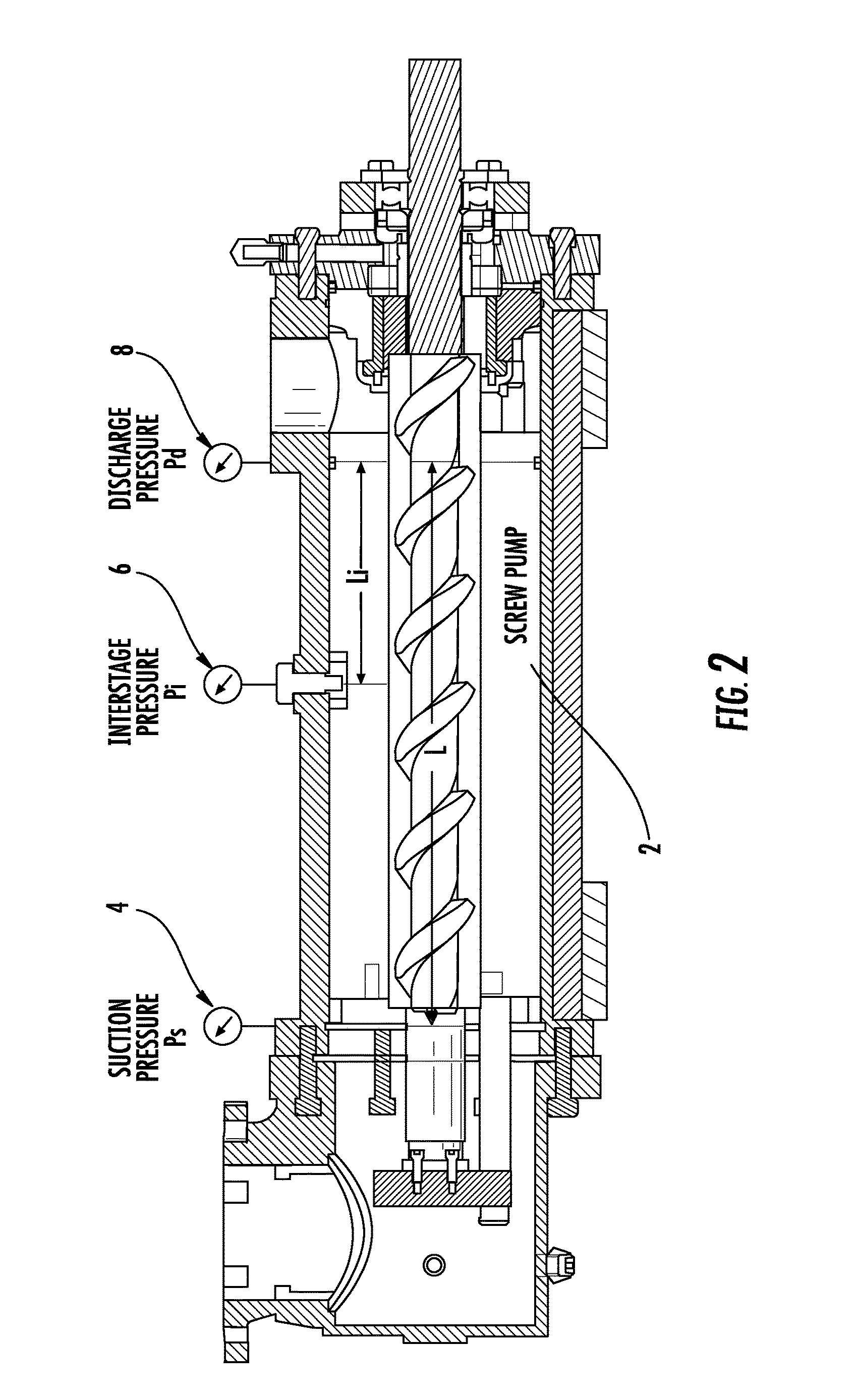 System and method for monitoring and control of cavitation in positive displacement pumps