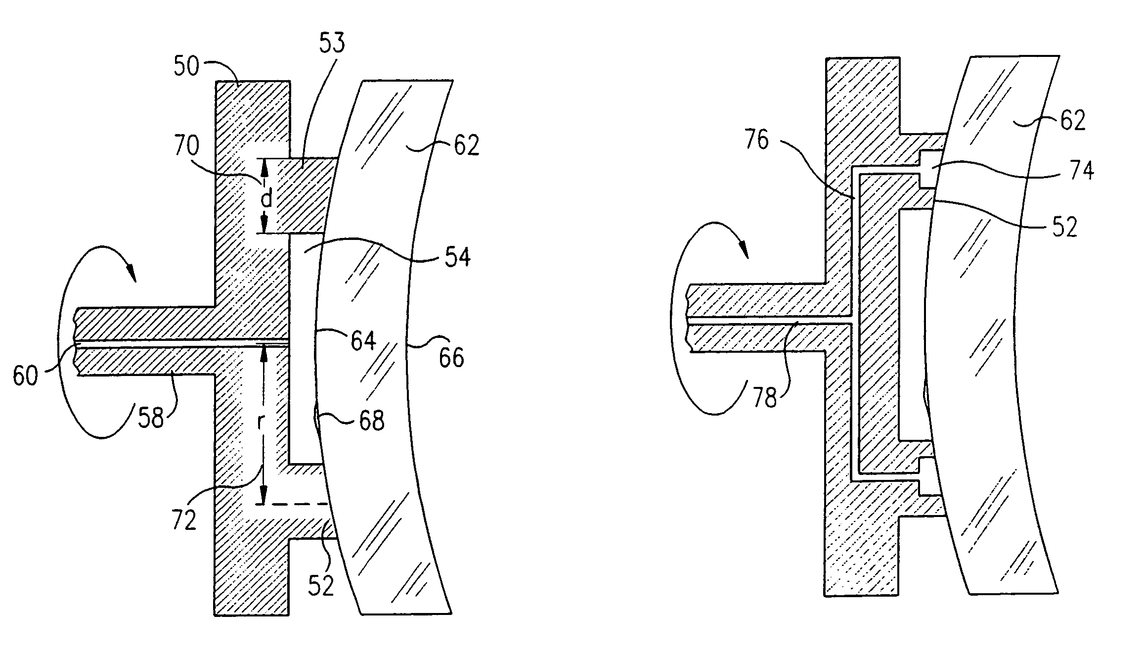 Precision double-sided aspheric element