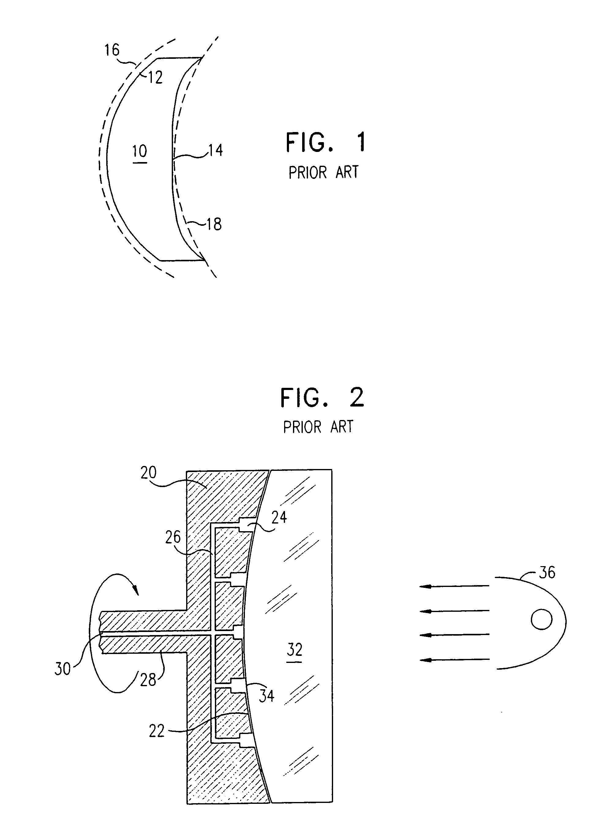 Precision double-sided aspheric element