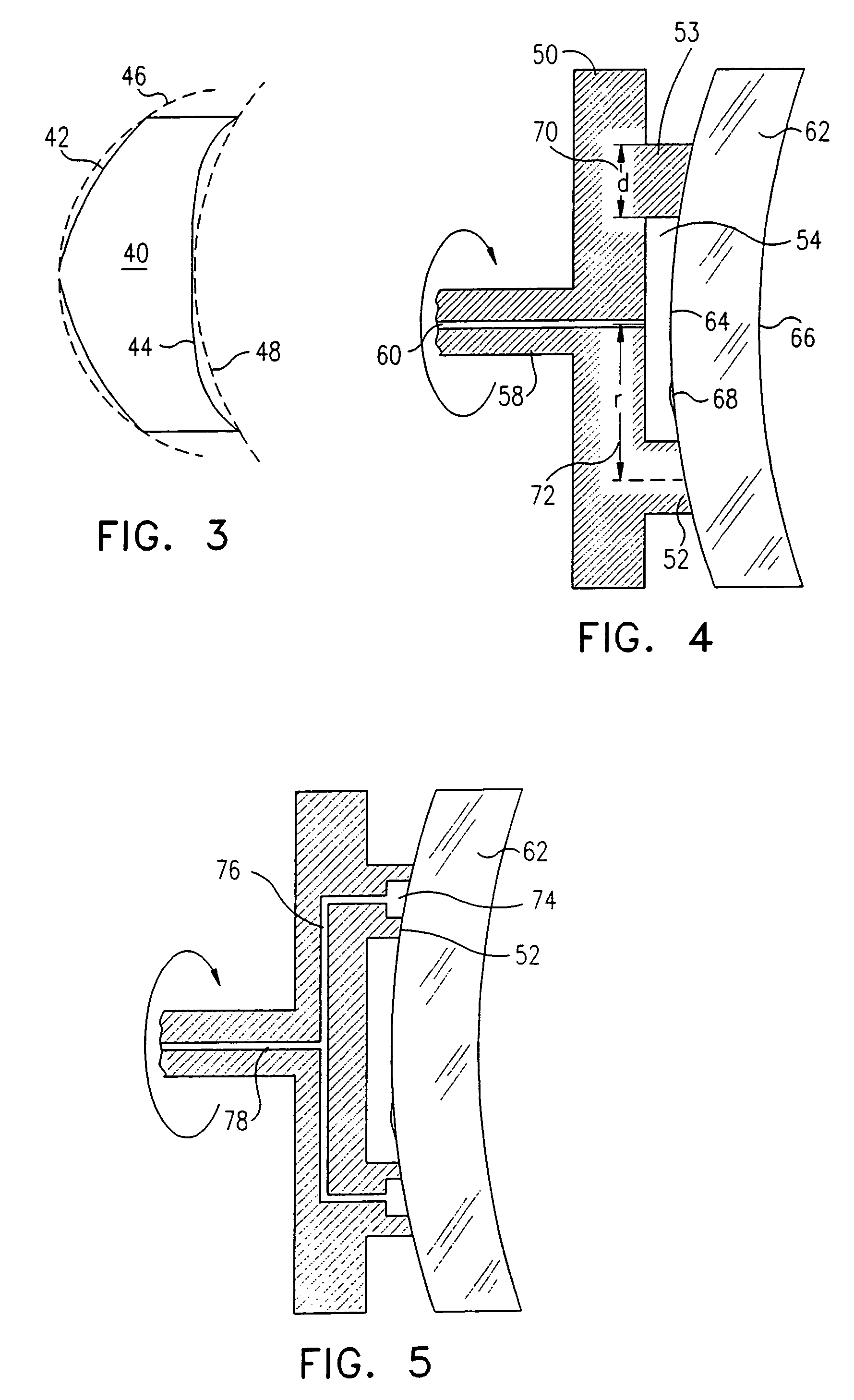 Precision double-sided aspheric element