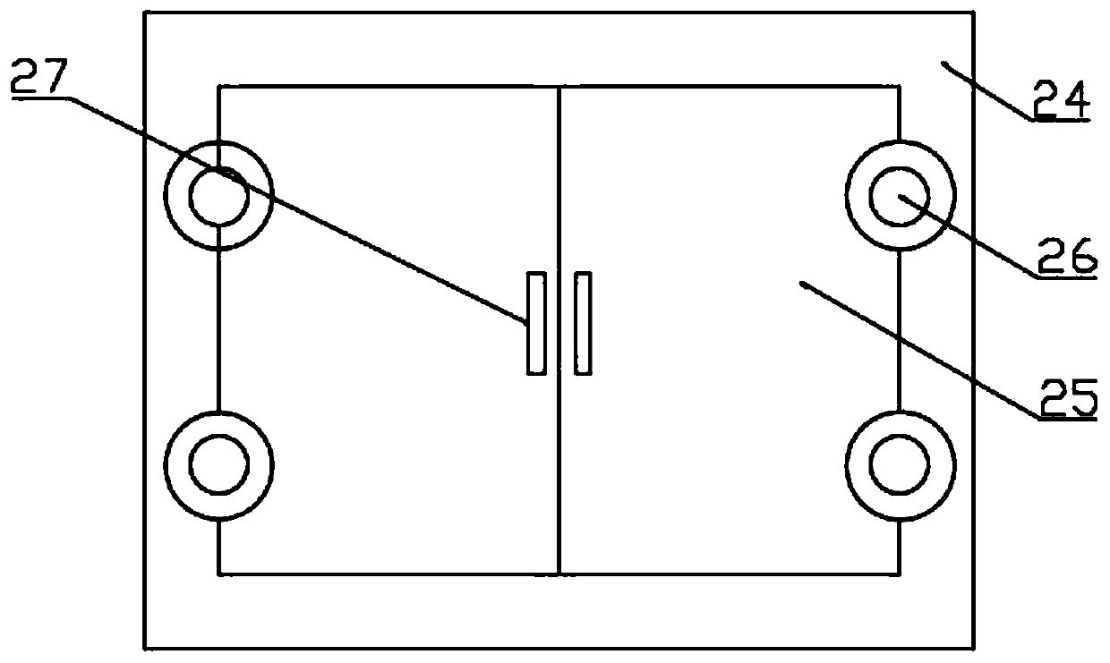 Medical appliance placing box for preventing cross infection