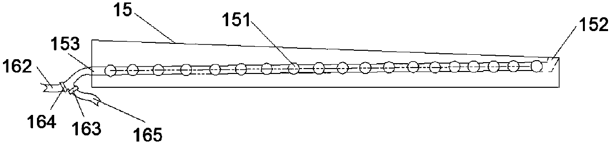 Liquid level detection system based on bathing device