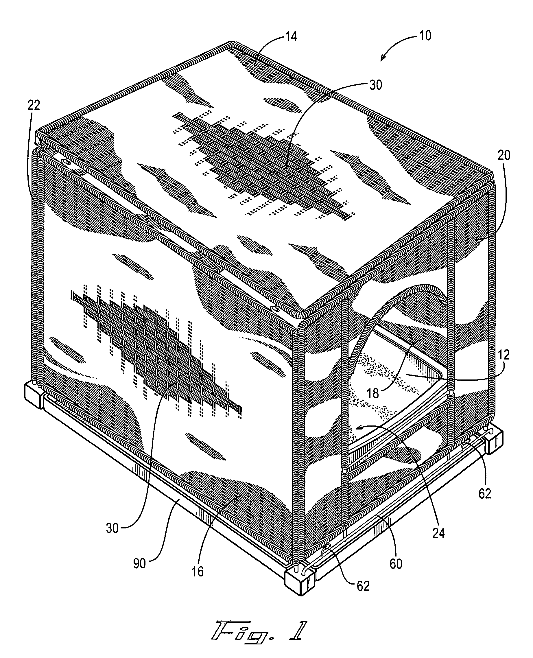 Pet litter pan enclosure