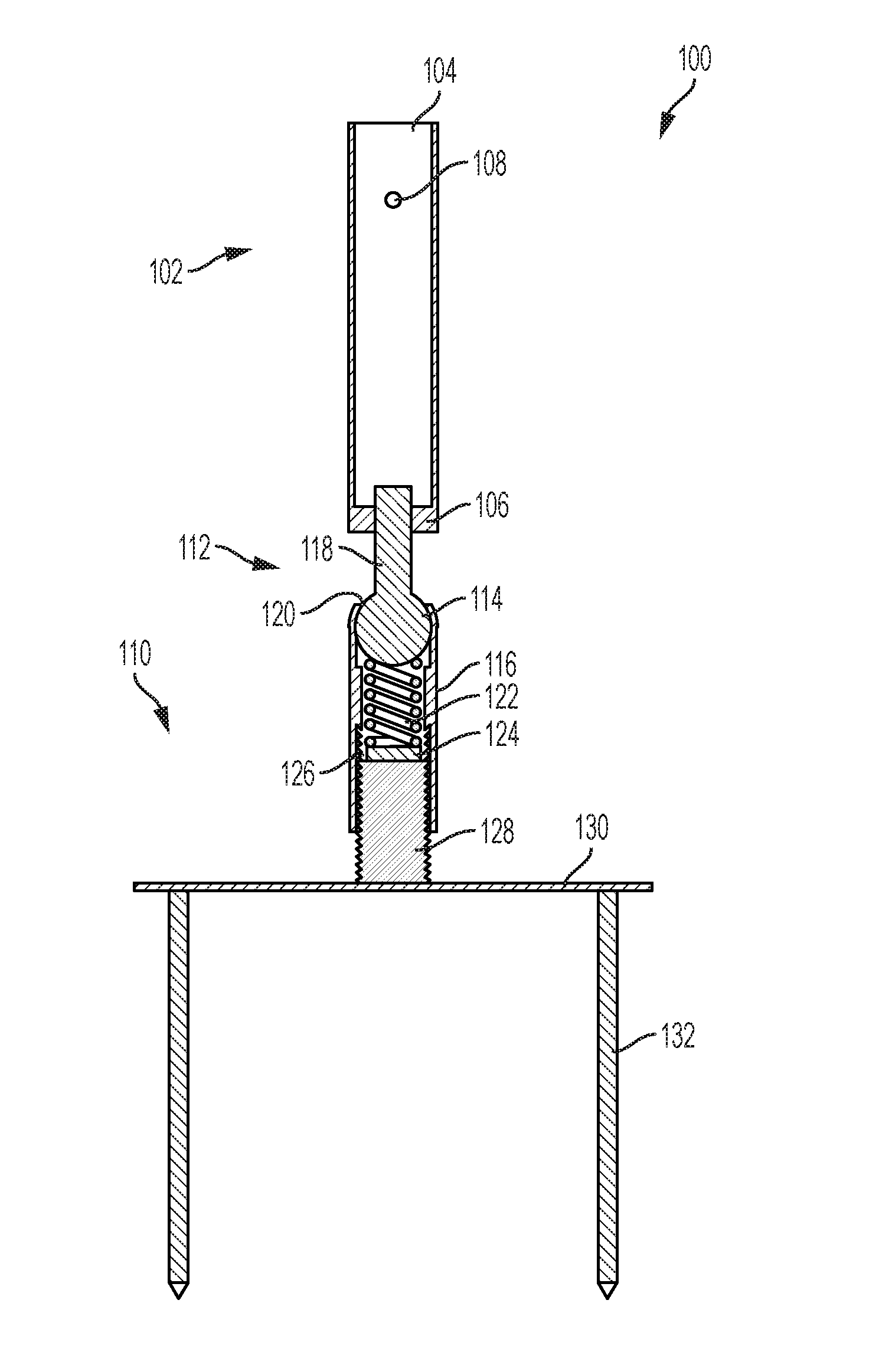 Adjustable umbrella base