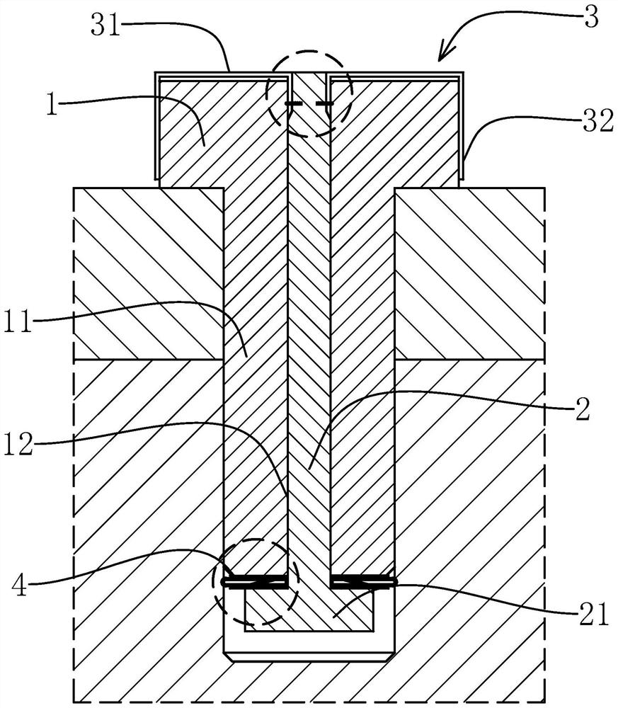 A kind of stable anti-loosening bolt