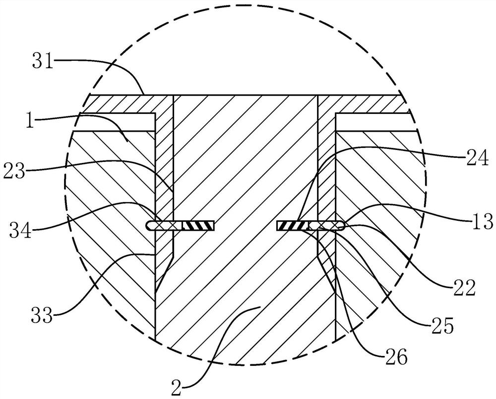 A kind of stable anti-loosening bolt