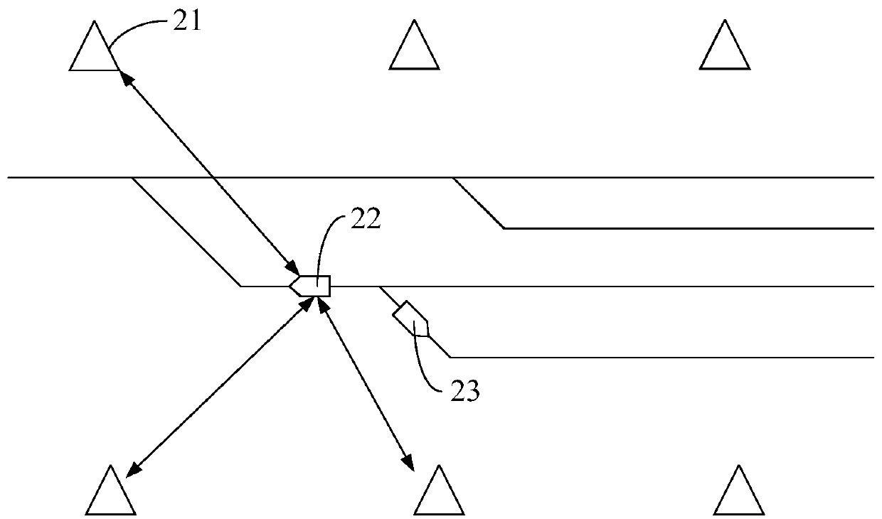 Method and system for monitoring trains in metro depot based on UWB