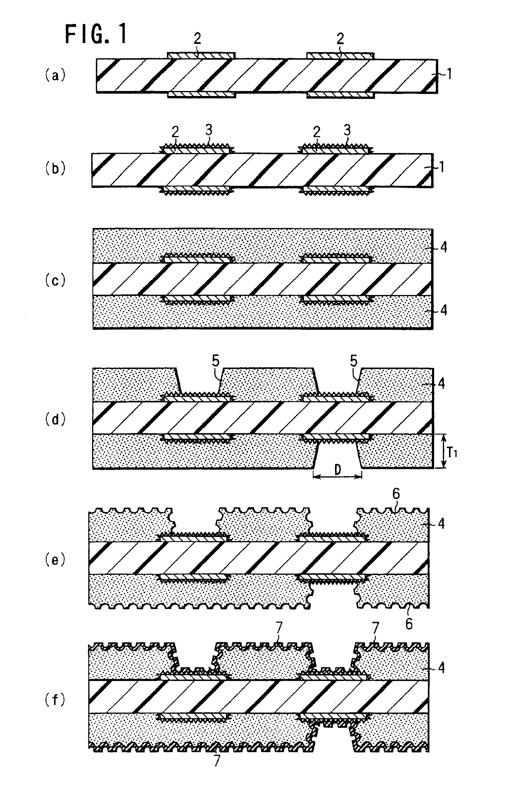 Multilayer printed wiring board having filled-via structure