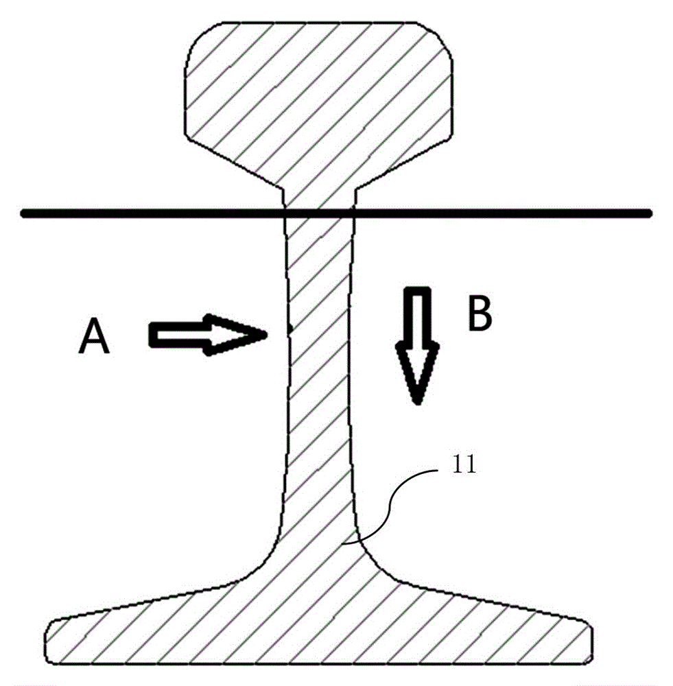 A track cable fixing device