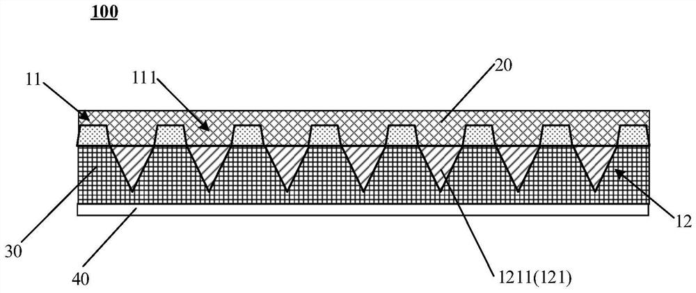 Fluorescent structure, optical device, warning device and control method of warning device