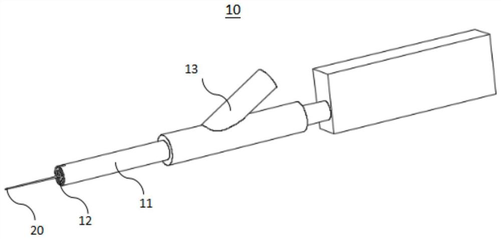 a thrombectomy device