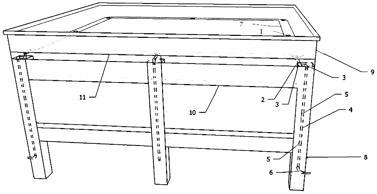 Pre-burying arrangement mode and method of downpipes simultaneously used as demolishing blast holes in building peripheral columns