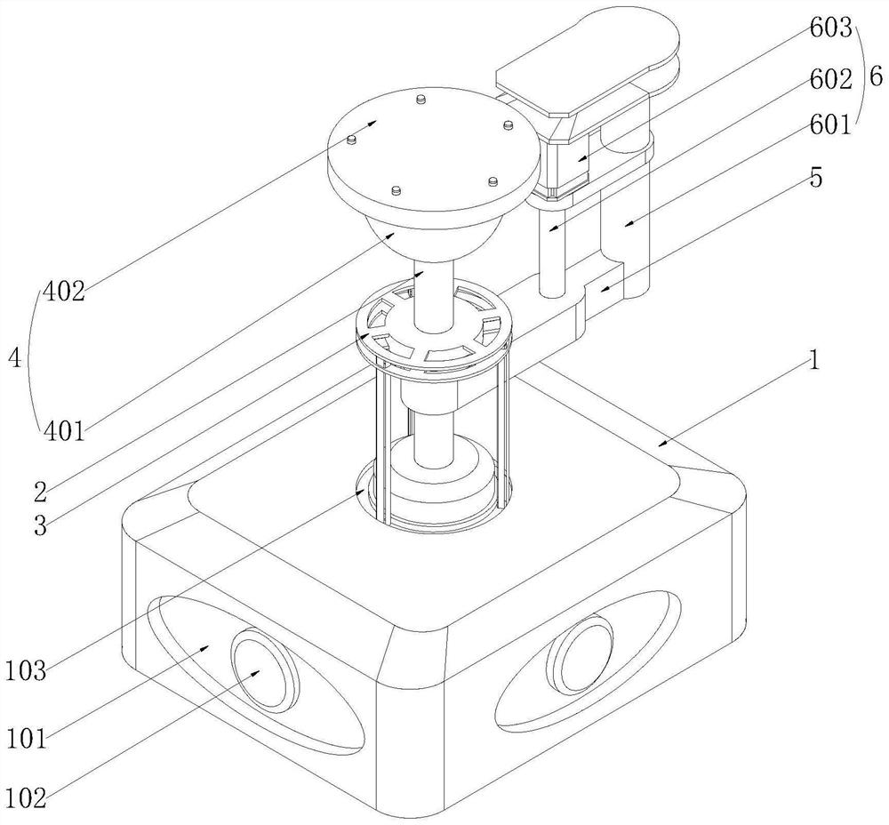 Smart home security monitoring equipment and control system thereof