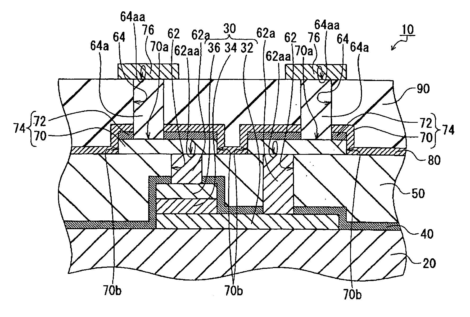 Ferroelectric memory and method for manufacturing the same