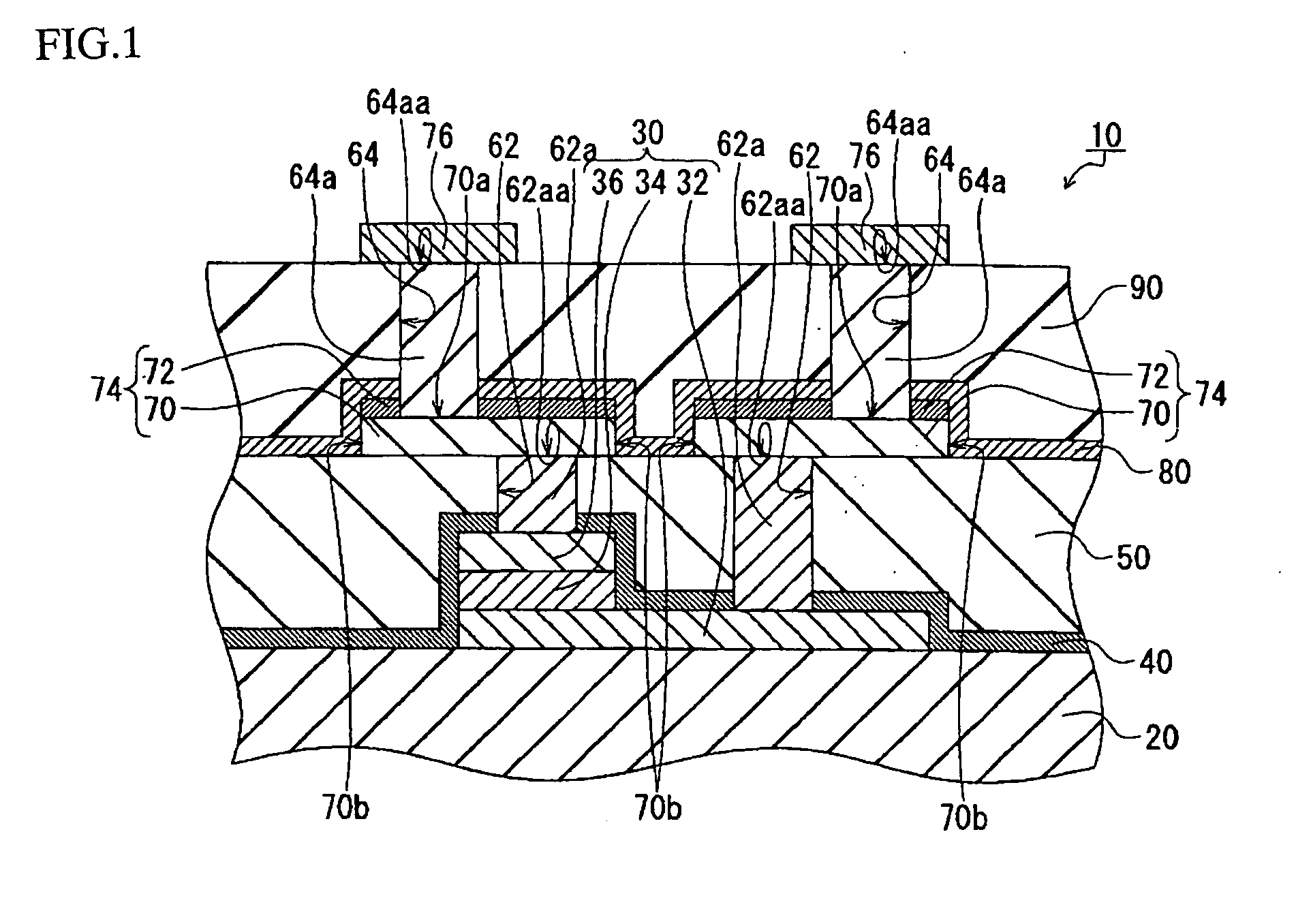 Ferroelectric memory and method for manufacturing the same