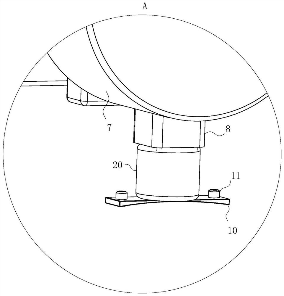 Adjustable compression hemostasis device for internal medical nursing