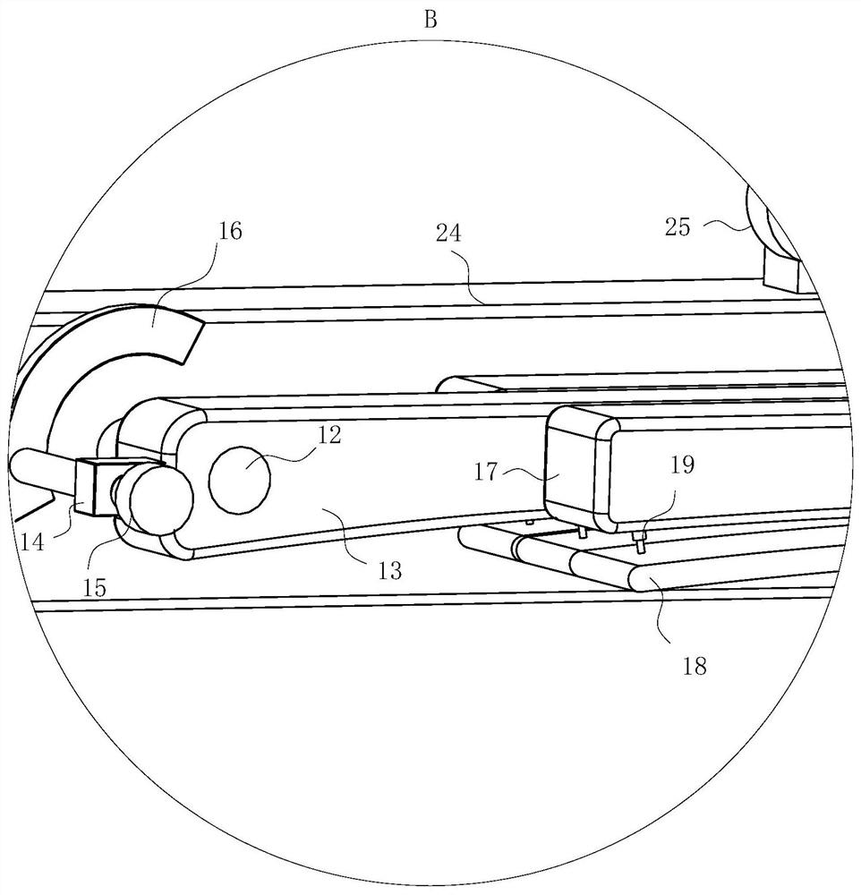 Adjustable compression hemostasis device for internal medical nursing