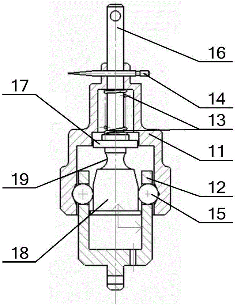 Automatic release device of unmanned aerial vehicle parachute