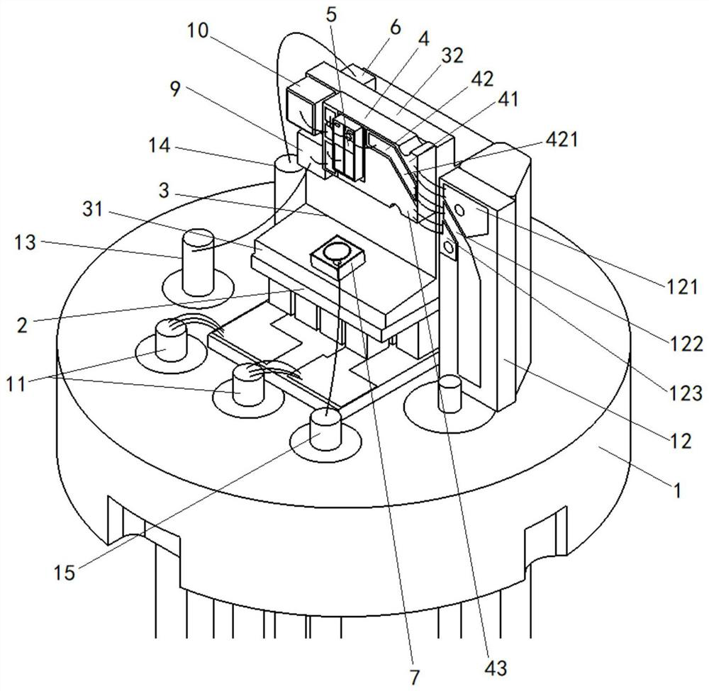 Refrigeration packaging structure of electro-absorption modulated laser