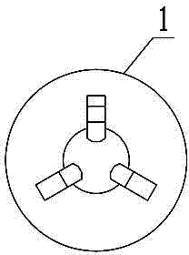 Method for machining threaded rod through lathe