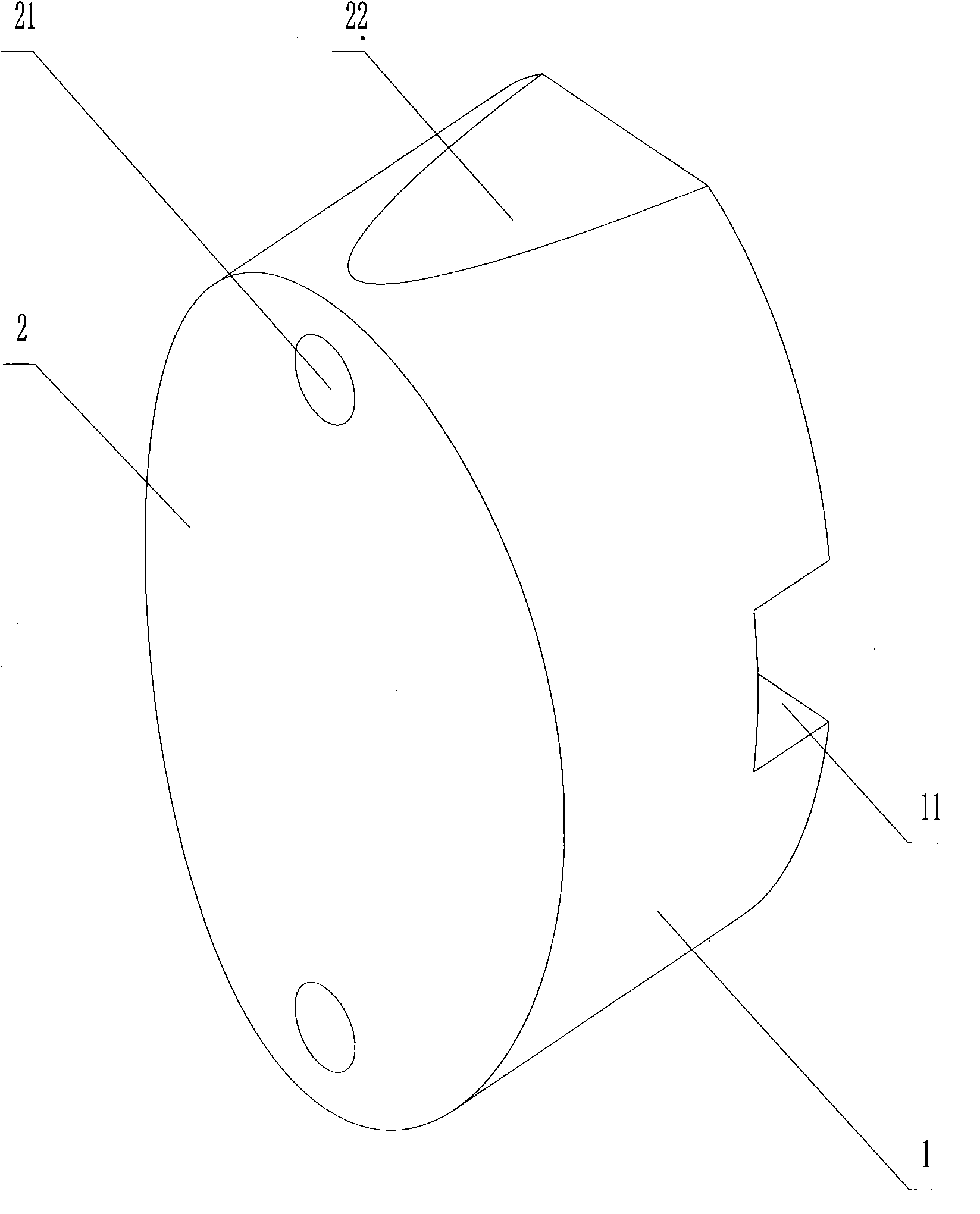 LED (Light Emitting Diode) optical lens