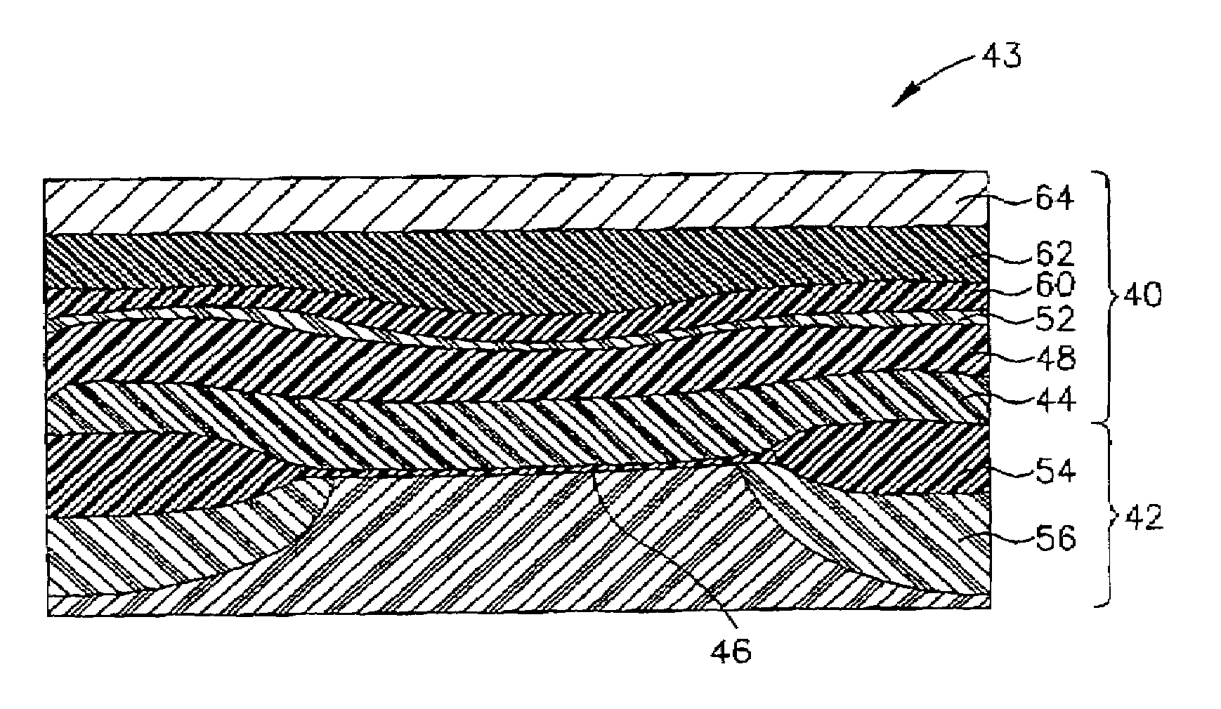 Protective layer in memory device and method therefor