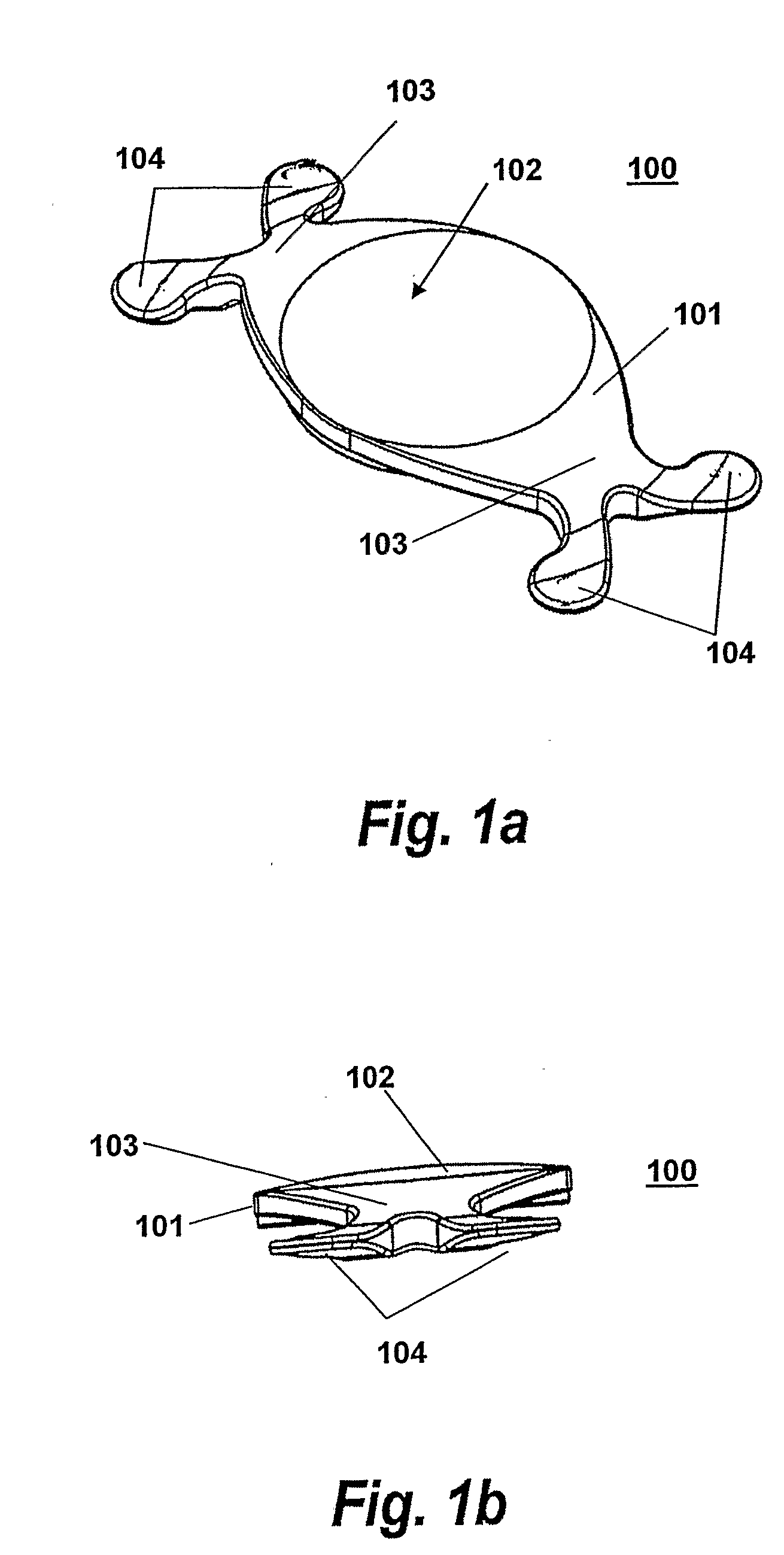 Foldable Intraocular Lens With Adaptable Haptics