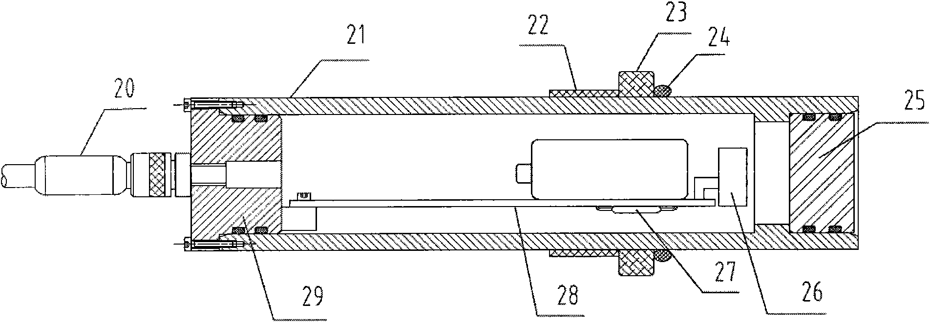 Automatic sampler of submarine hydrothermal solution