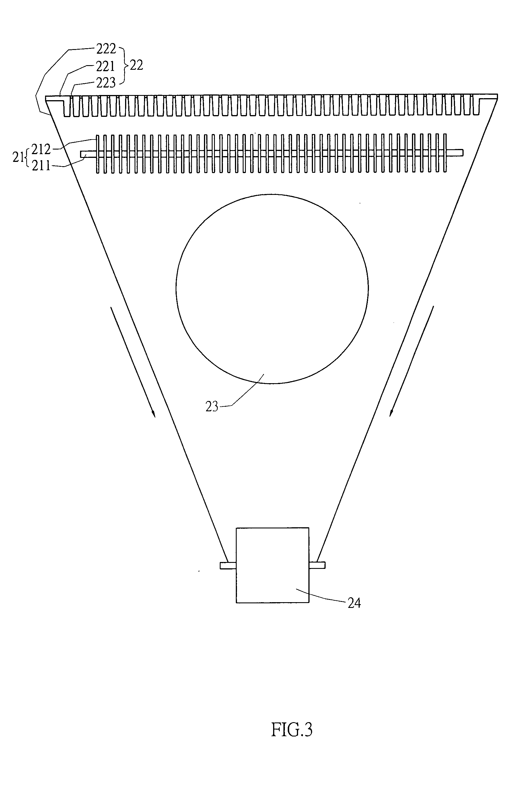 Method of forming bent heat dissipating unit and apparatus therefor