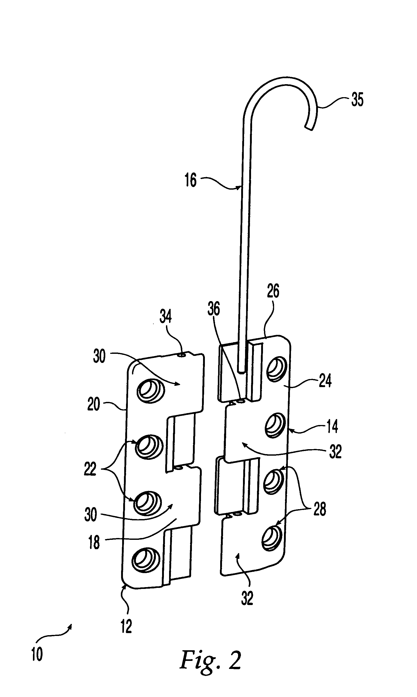 Sternum fixation device