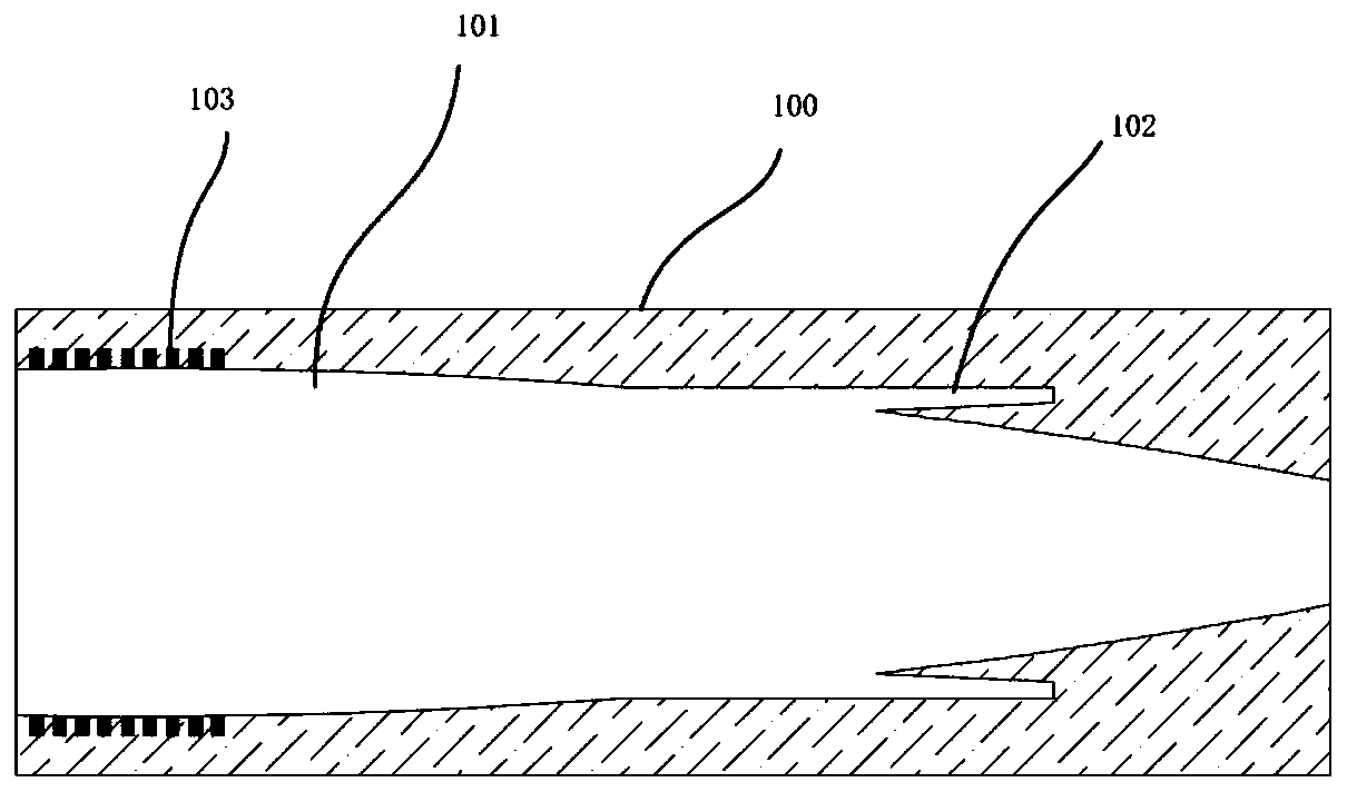 Processing method for sensor copper shell