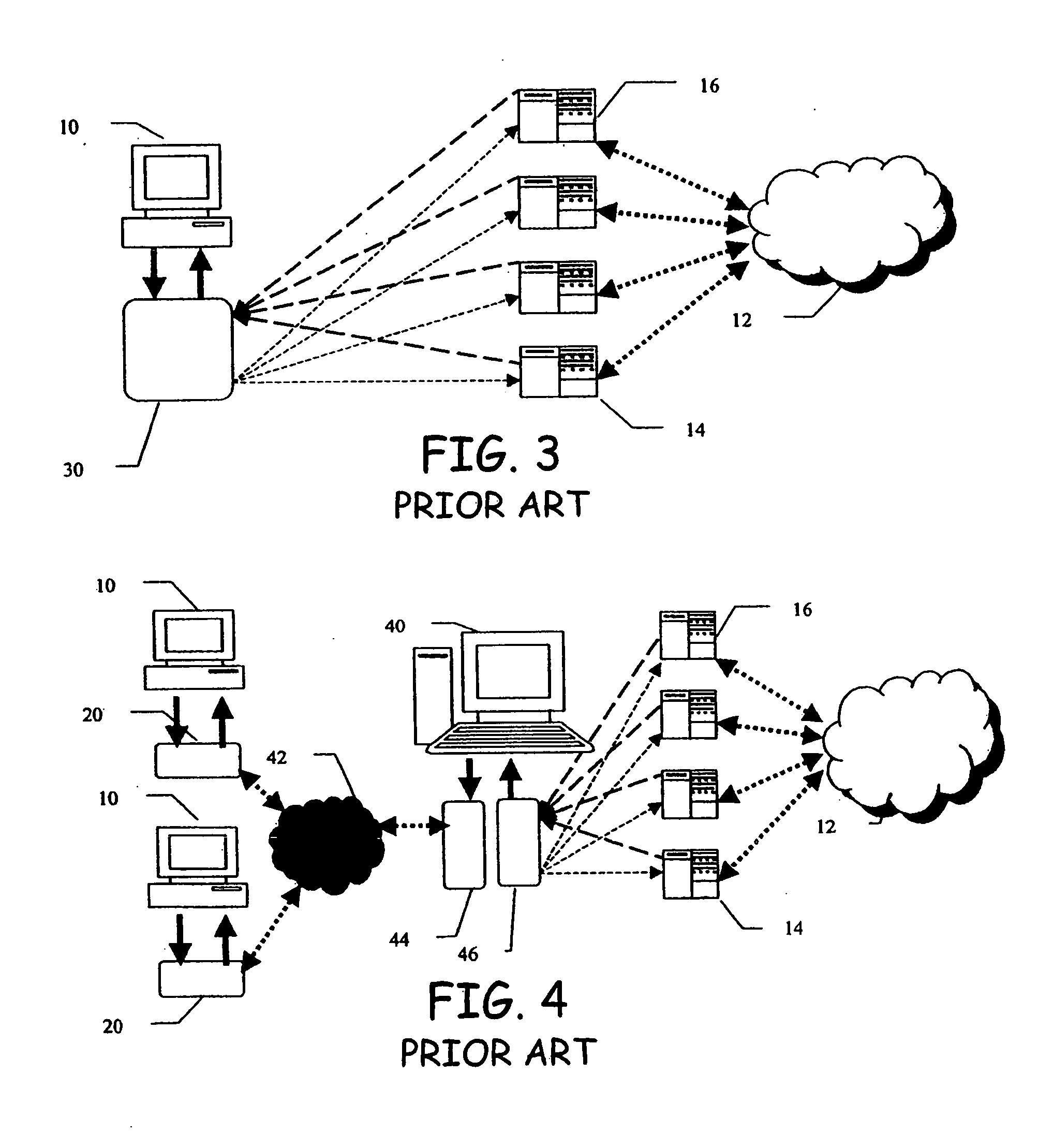 Multi-level multiplexor system for networked browser