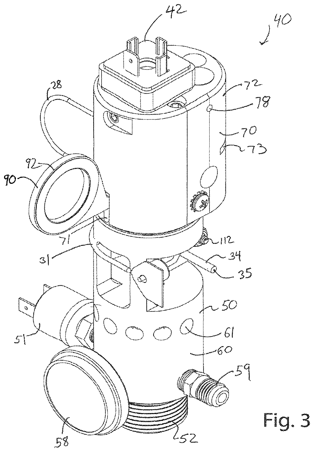 Dynamic fire suppression system and method i'hereof