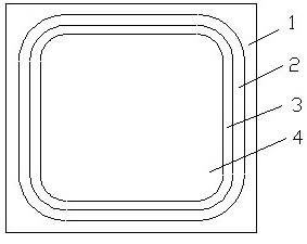 Fast recovery diode (FRD) chip and production process thereof