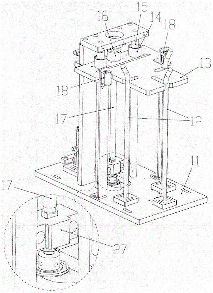 Full-automatic cleaning treatment assembly line for high-clean battery cover plate