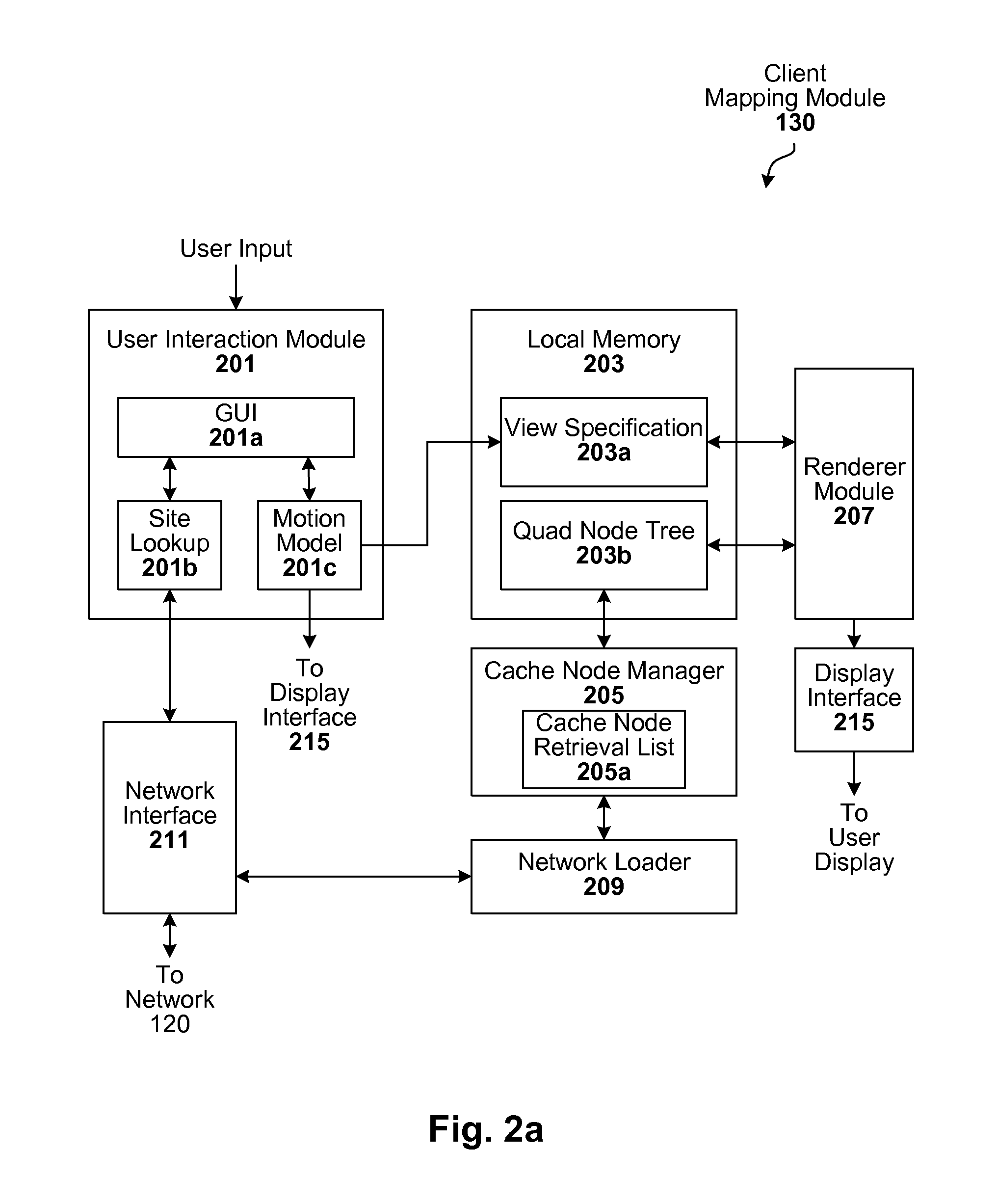 Network link for providing dynamic data layer in a geographic information system