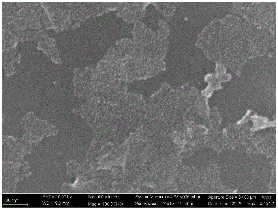 Method for preparing metal oxide/graphene-doped composite nano material based on microwave method and application