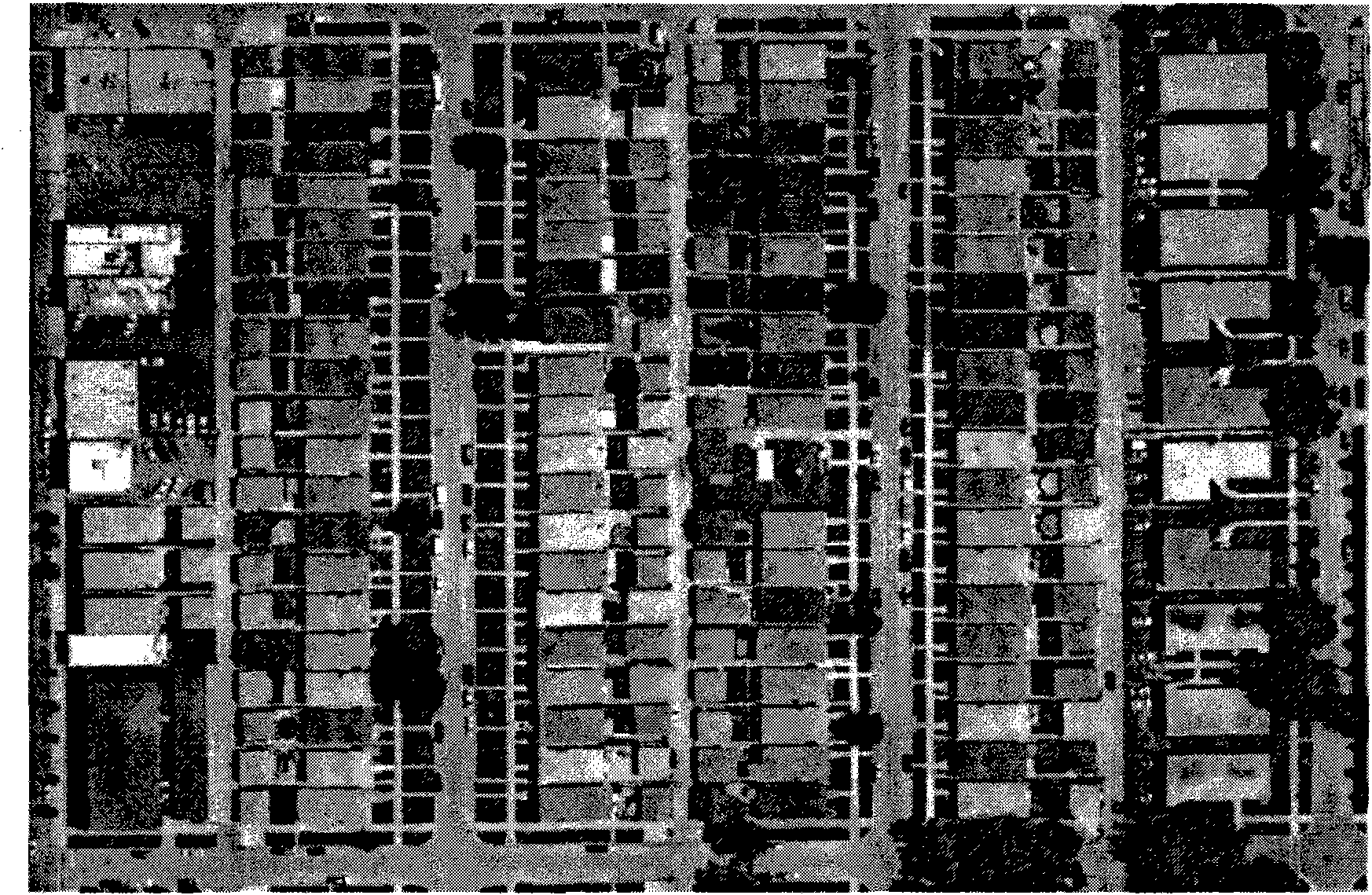 Identification method of remote sensing image building